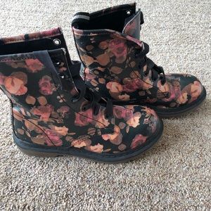 Floral Boots